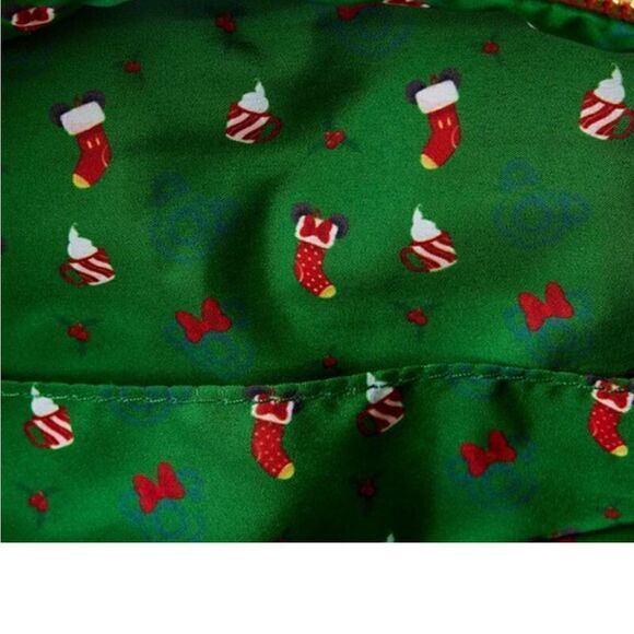 🎄🎄Mickey & Minnie Mouse Hot Cocoa Fireplace Mini Backpack - Picture 5 of 5